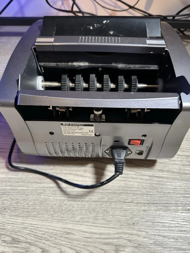 Working WETOLS Money Counter Machine. Tested