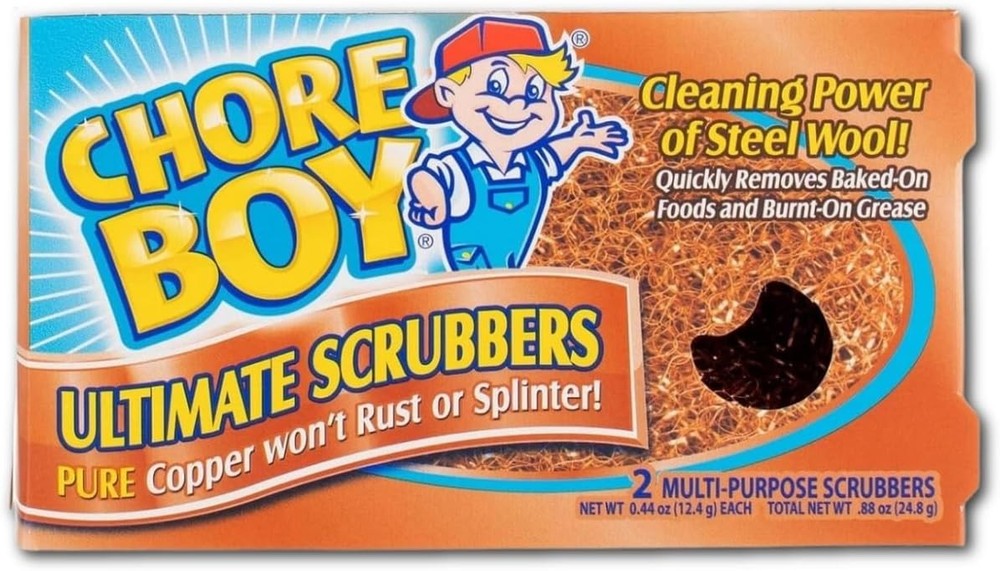 Chore Boy Copper Scouring Pad-2ct