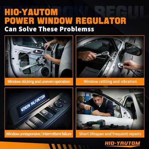 82481-D4000 Front Right Passenger Side Power Window Regulator with Panel