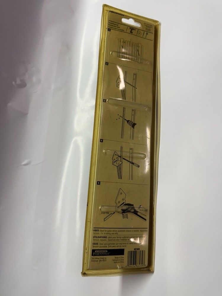 Self Closing Gate Spring Automatic Hillman 12”