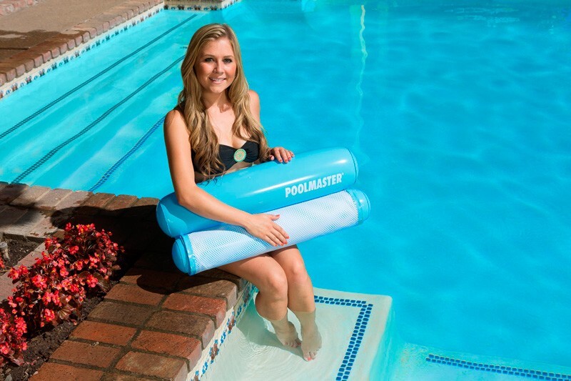 Poolmaster Vinyl Water Hammock, Yellow 2Pack