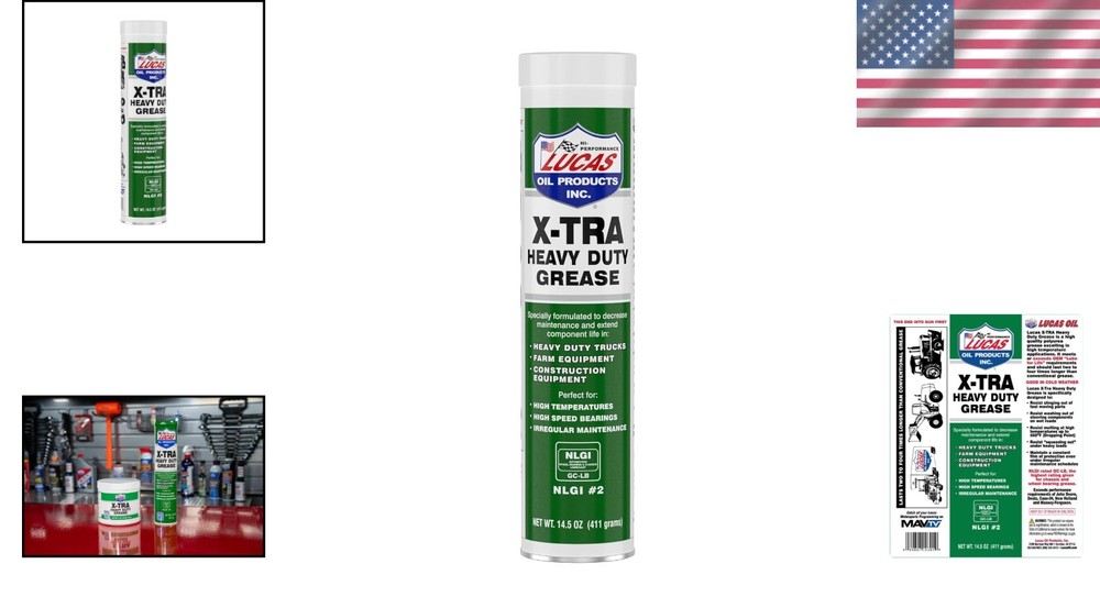 All-Temperature Stable Heavy Duty Grease - 14.5 oz for Versatile Applications
