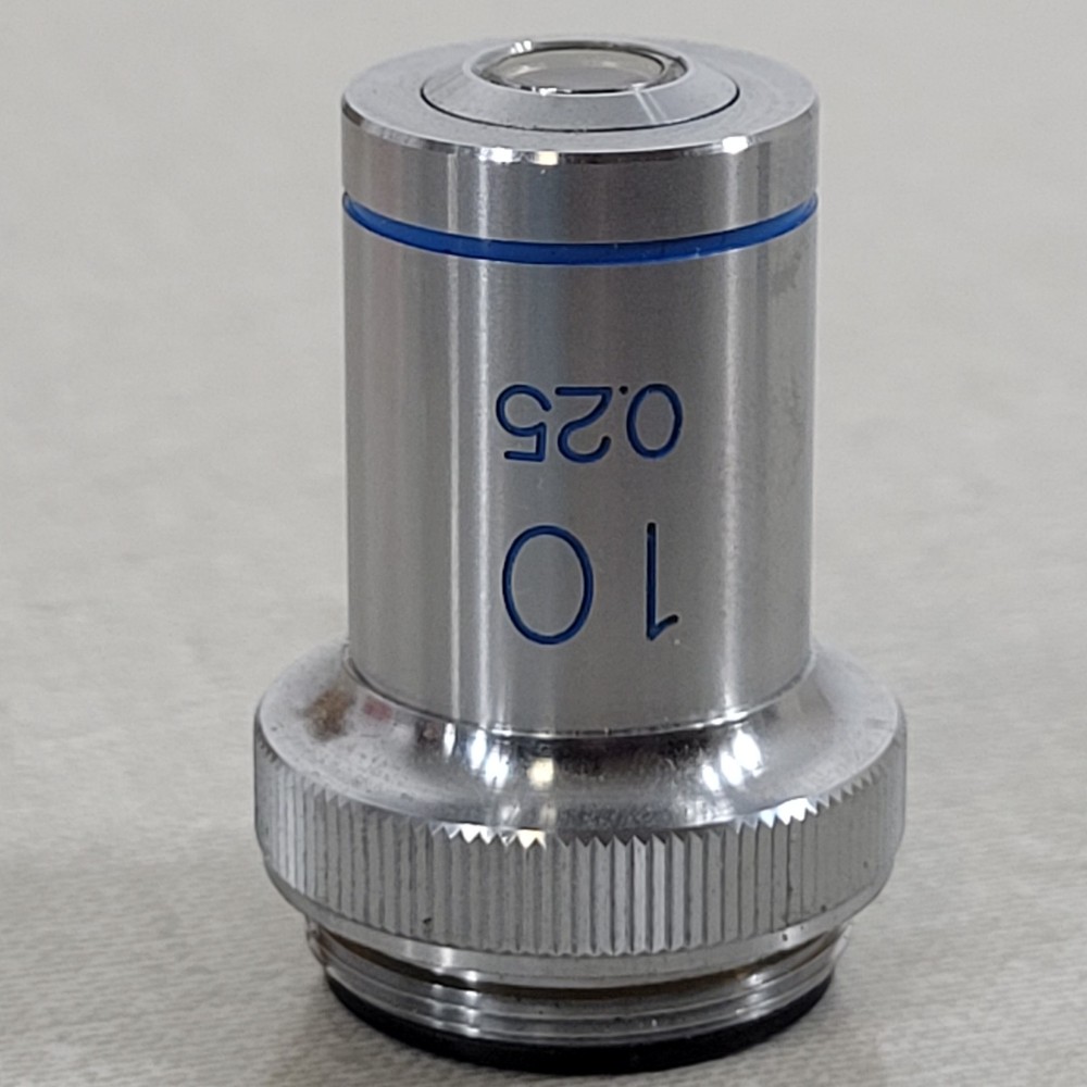 Swift 10X Mag Microscope Objective Lens 20mm Thread Mount Occular Optical .25 NA