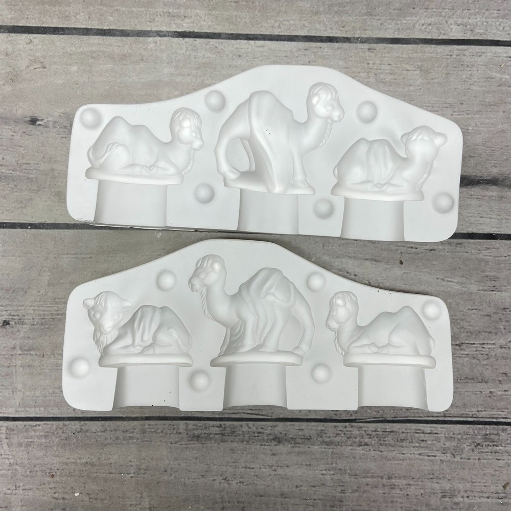 Vintage 1987 Doc Holliday Ceramic Casting Mold Three Camels #642