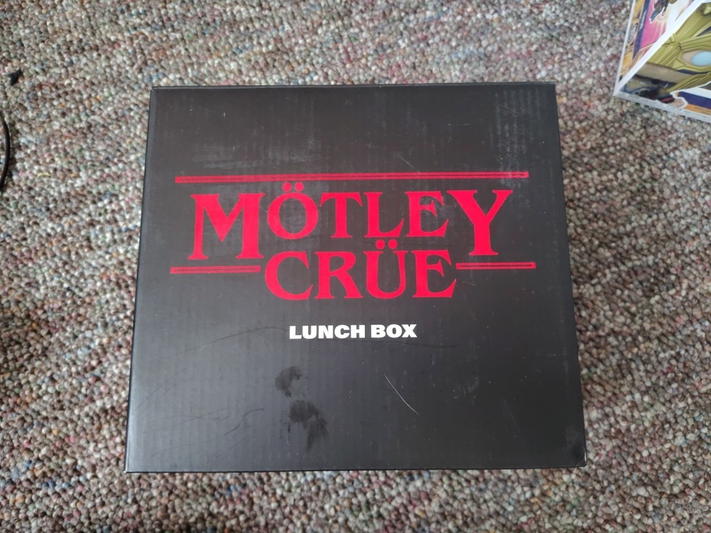 Mötley Crüe Stranger Crüe Collectible Lunch Box
