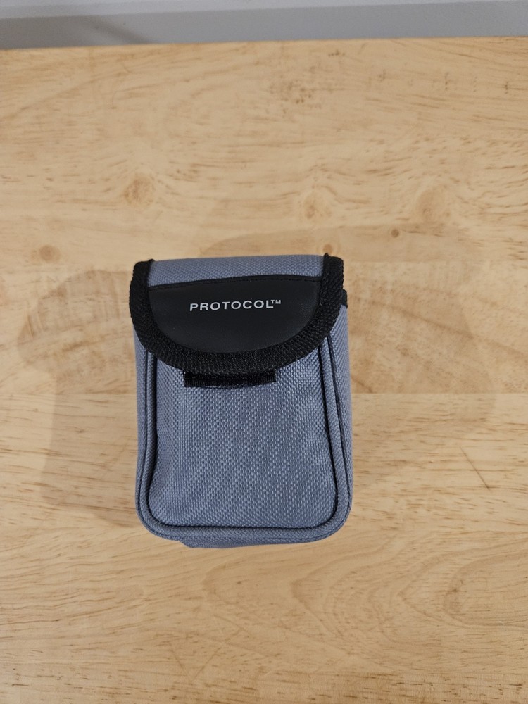 Compact Protocol 6x18 Fixed Focus Binoculars W/ Case