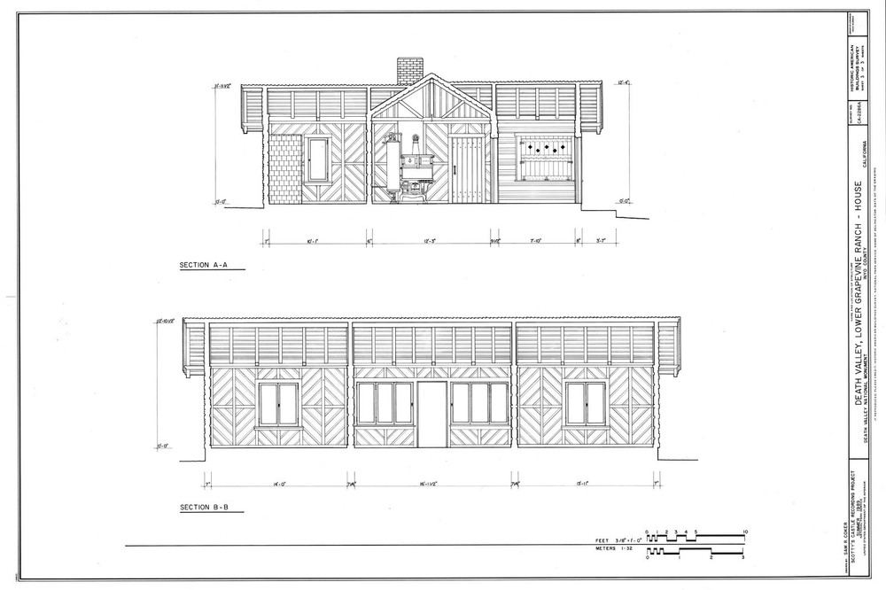 Timber Framed Cottage Plans, architectural house prints, 2 Bedrooms