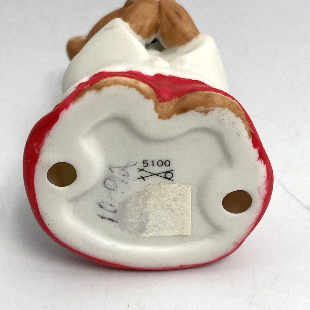 Ceramic Choir Bear Figurines