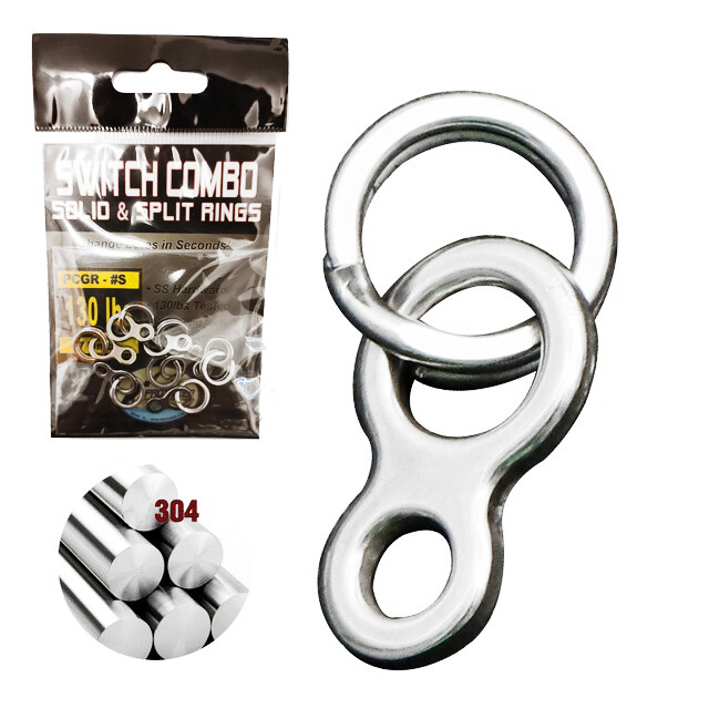 PROYAKER Switch Combo Solid and Split Ring for Slow Pitch