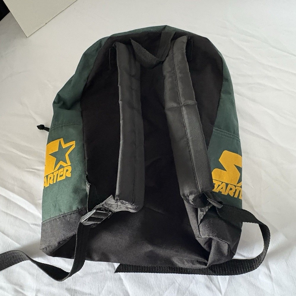 Vintage Starter Backpack 90s Green/Yellow
