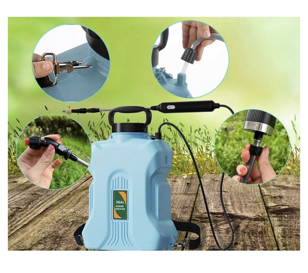 4000mAh Battery Powered Backpack Sprayer 3Gallon