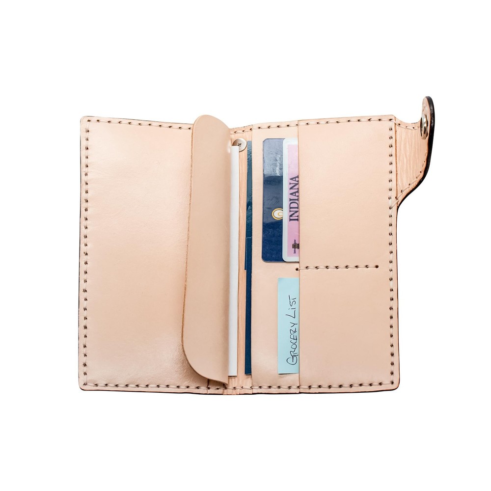 Realeather Silver Edition Long Leather Wallet Kit,