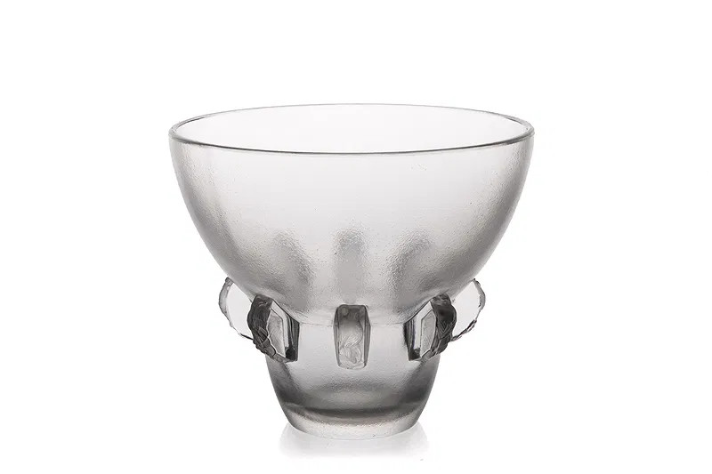 RENE LALIQUE CARTHAGE PATTERN GLASS BOWL