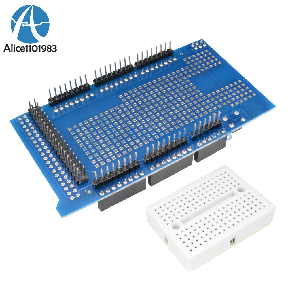 Arduino UNO2011 MEGA2560 Prototype Shield ProtoShield V3 with min breadboard 170
