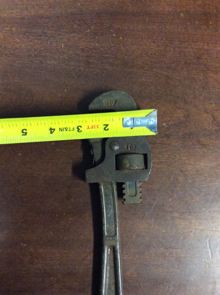 Drop Forged Samson 10" Adjustable Heavy Duty Pipe Wrench UsedToolShop.com