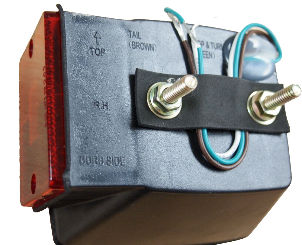 12V LED Trailer Light Kit Multi-Function Tail Lights Submersible DOT HTLL-007