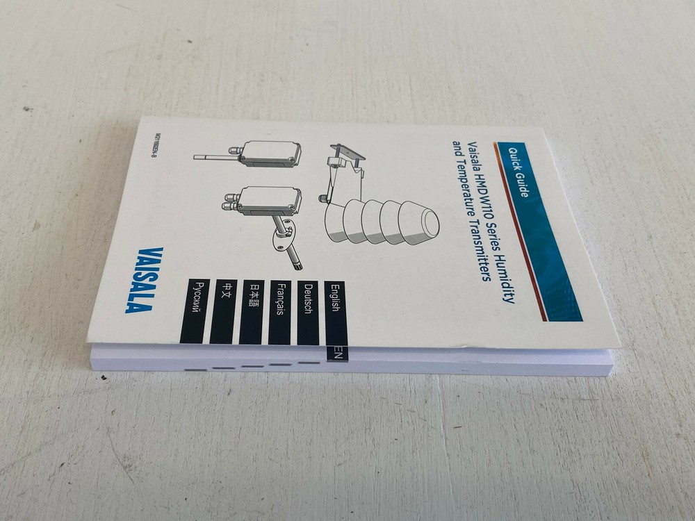 T3: Vaisala HMDW110 Quick Guide
