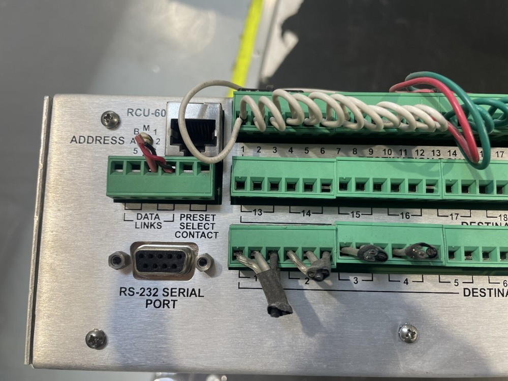 CLEAR-COM RCS-2700 PROGRAMMABLE SOURCE ASSIGNMENT PANEL