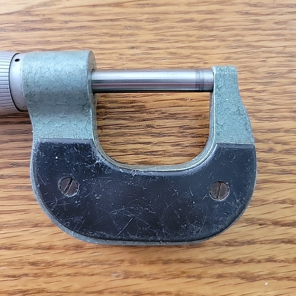 Vintage Tool Micrometer Model 938 Central Forge 0-25mm