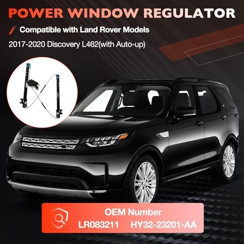 LR083211 Front Left Driver Side Power Window Regulator and Motor Assembly