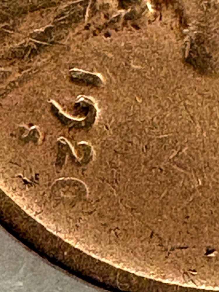 1920 D Lincoln Penny w/Errors Rim+Die Chips, Cracks, Clips & MISSING LETTERS