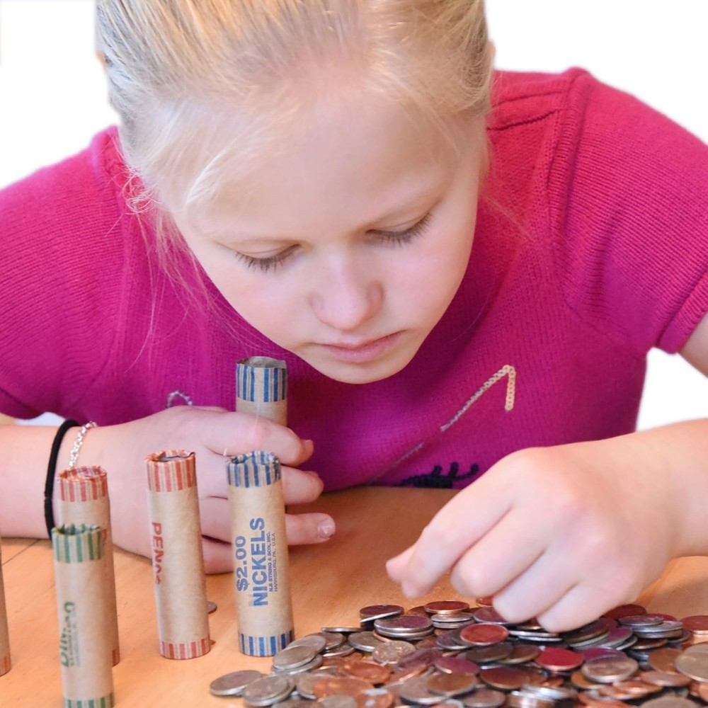 USA Made 150 Coin Wrappers with Crimper Tool - Durable & Convenient Solution