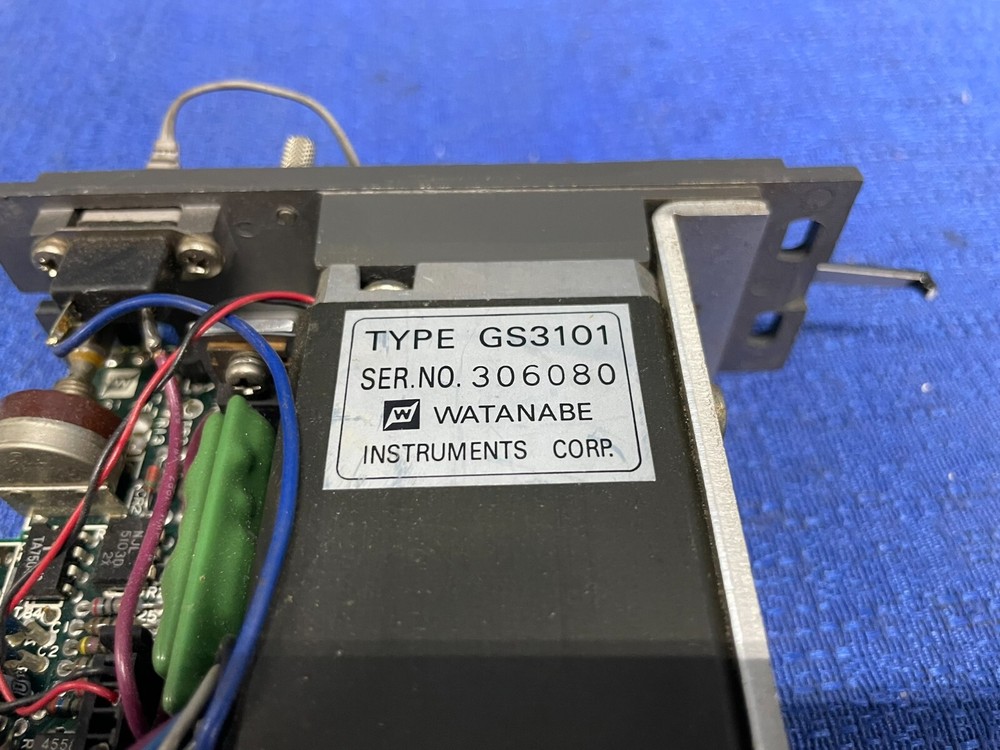 Graphtec Corp. GS3101 Chart Recorder Oscillograph PIN Plug-In Module