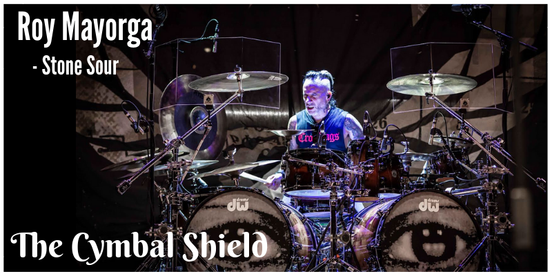 NEW!!! DRUM / CYMBAL SHIELD FOR CYMBALS UP TO 24" - Decrease Cymbal Volume 40%