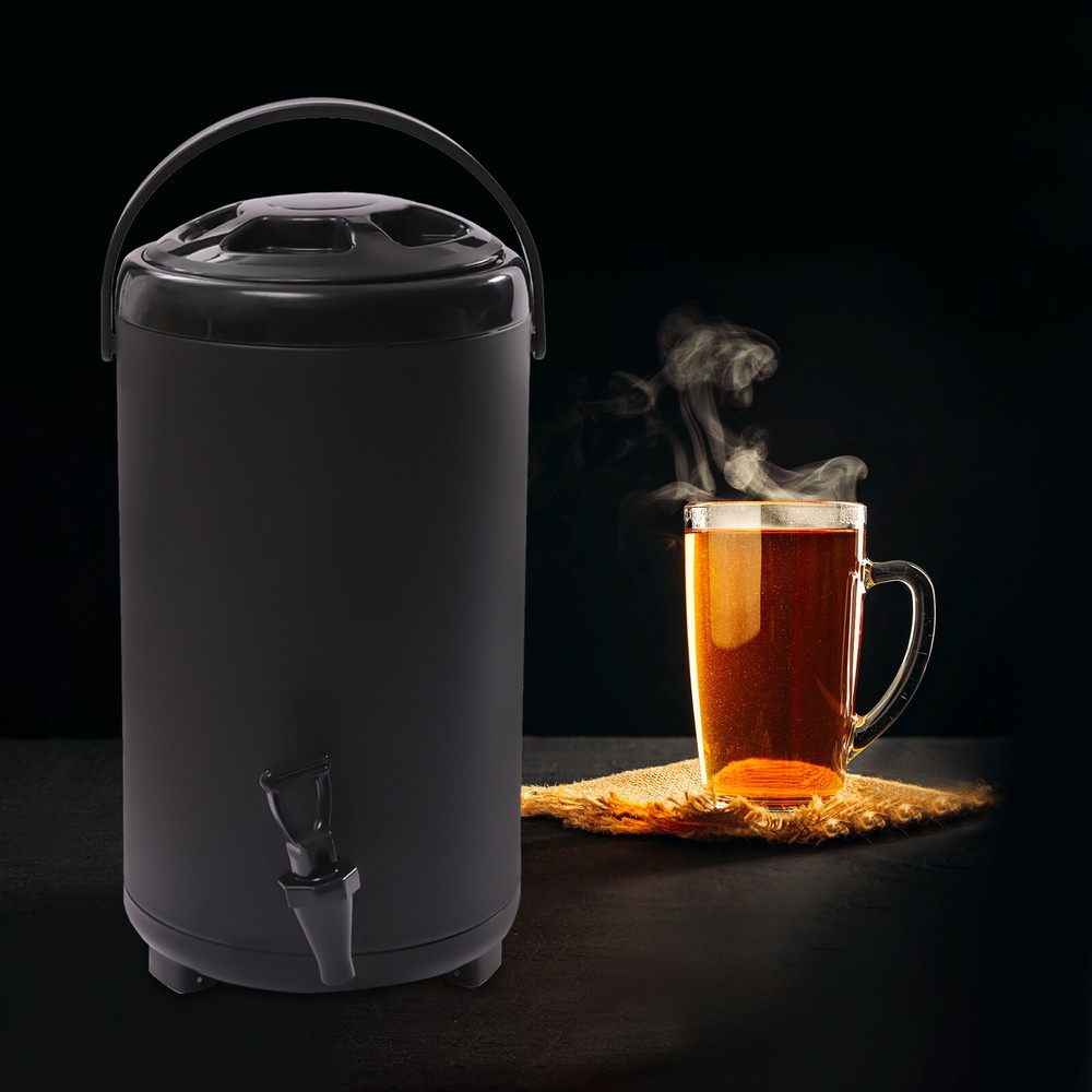 Insulated Beverage Server / Dispenser 2.3 Gallon Capacity Hot Cold Drinks Buffet