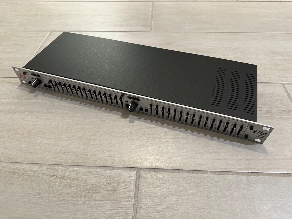 DBX 215S Equalizer Mixer Audio