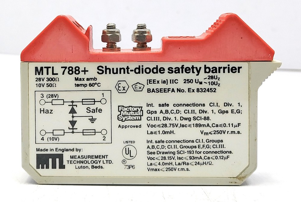 MTL 788+ Shunt-Diode Safety Barrier
