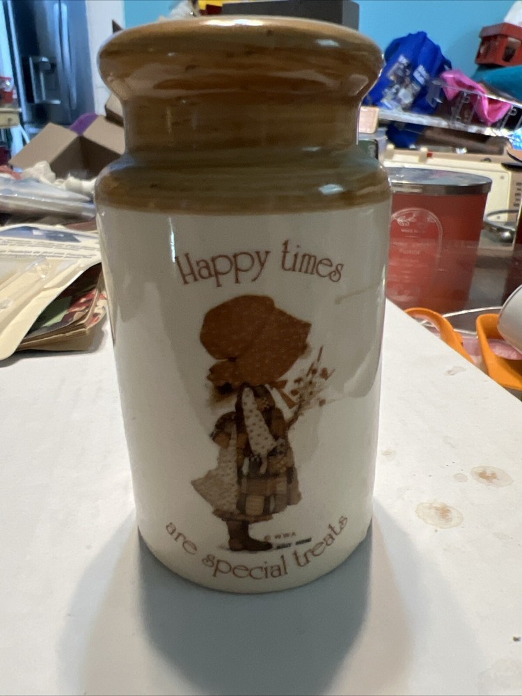 Vintage Holly Hobbie ceramic shaker one hole