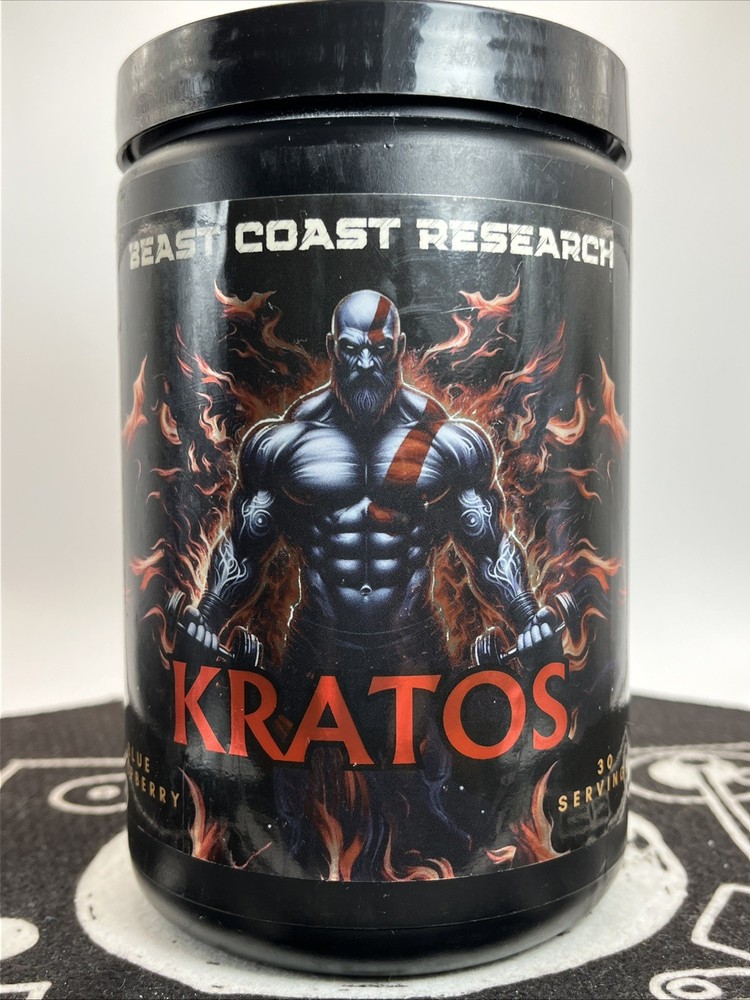 KRATOS High Stim Pre-Workout Skittlez 30 servings ￼