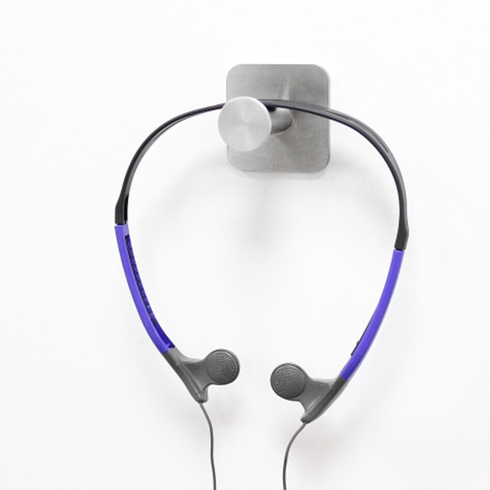 2 Pcs Sticky Hanging Hooks Extensible Headphone Stand Headset Hanger