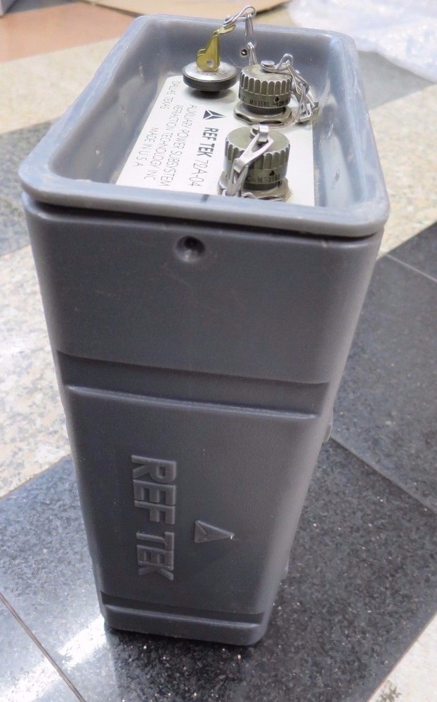 REF TEK 72A-04 AUXILIARY POWER SUBSYSTEM REFRACTION TECHNOLOGY INC REFTEK