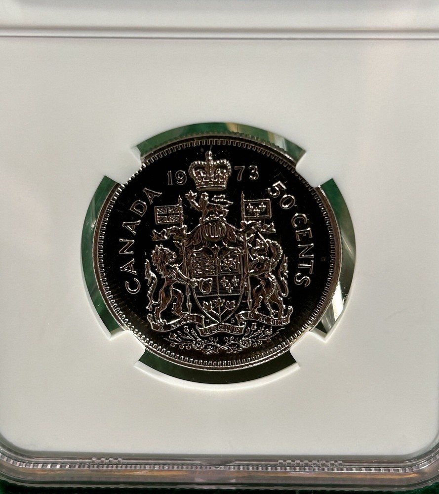 1973 Canada 50 Cents NGC MS67