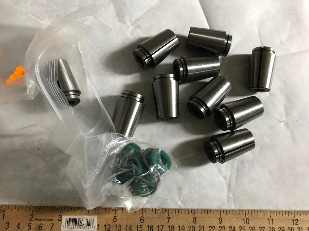 new LOT 10 MIXED FL-TOOL 4000-E5118,4002-E5118 HOLDERS PRECISION COLLET,EO