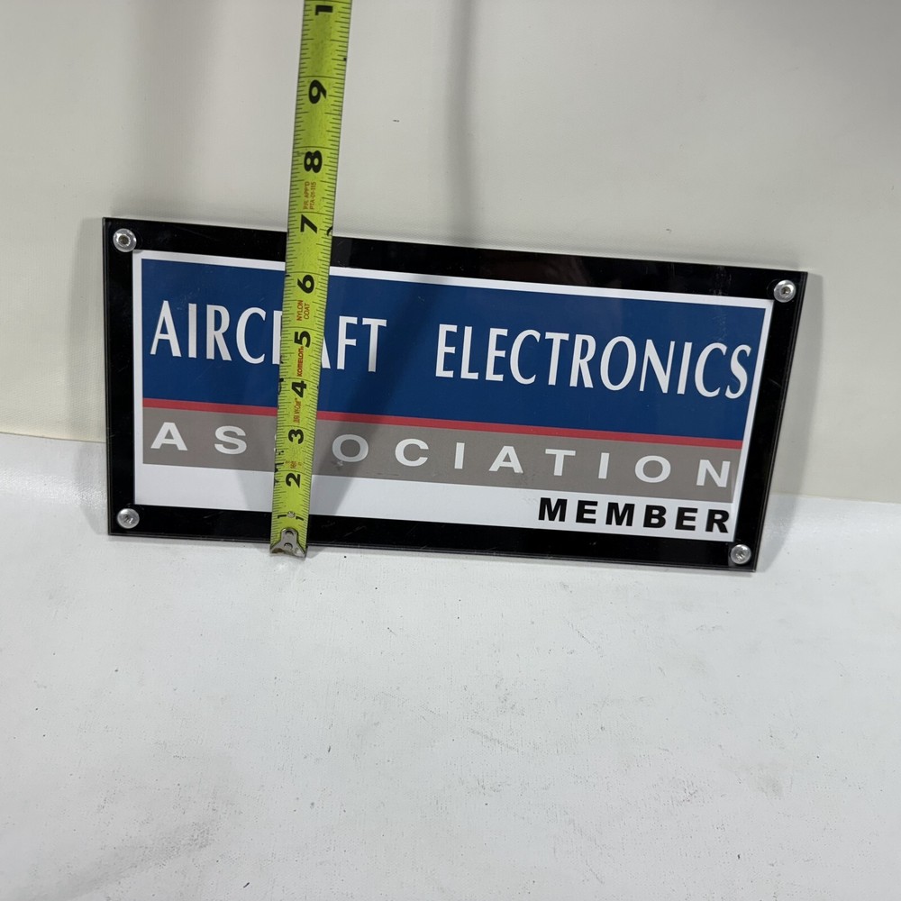 Aircraft Electronics Association Member Sign
