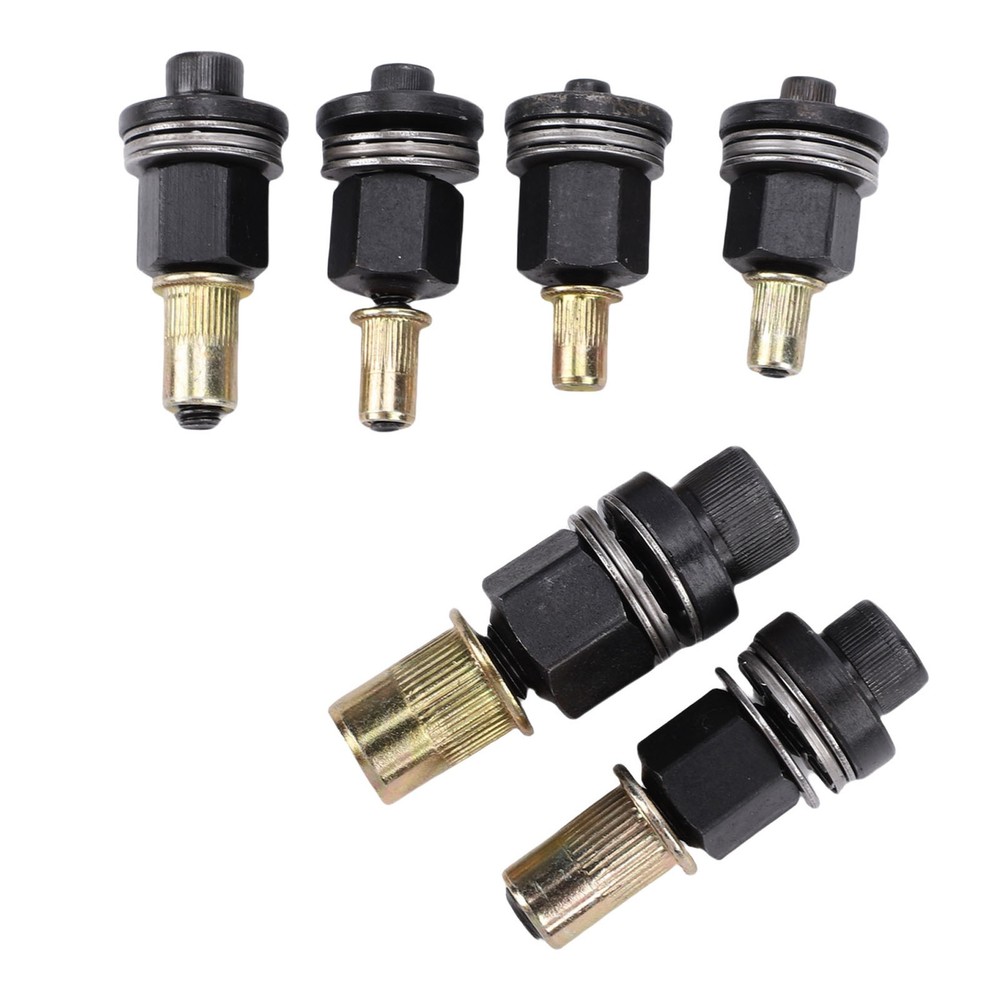 6Pcs Hand Rivet Nut Tool Mandrel Set Efficient For Riveting Application