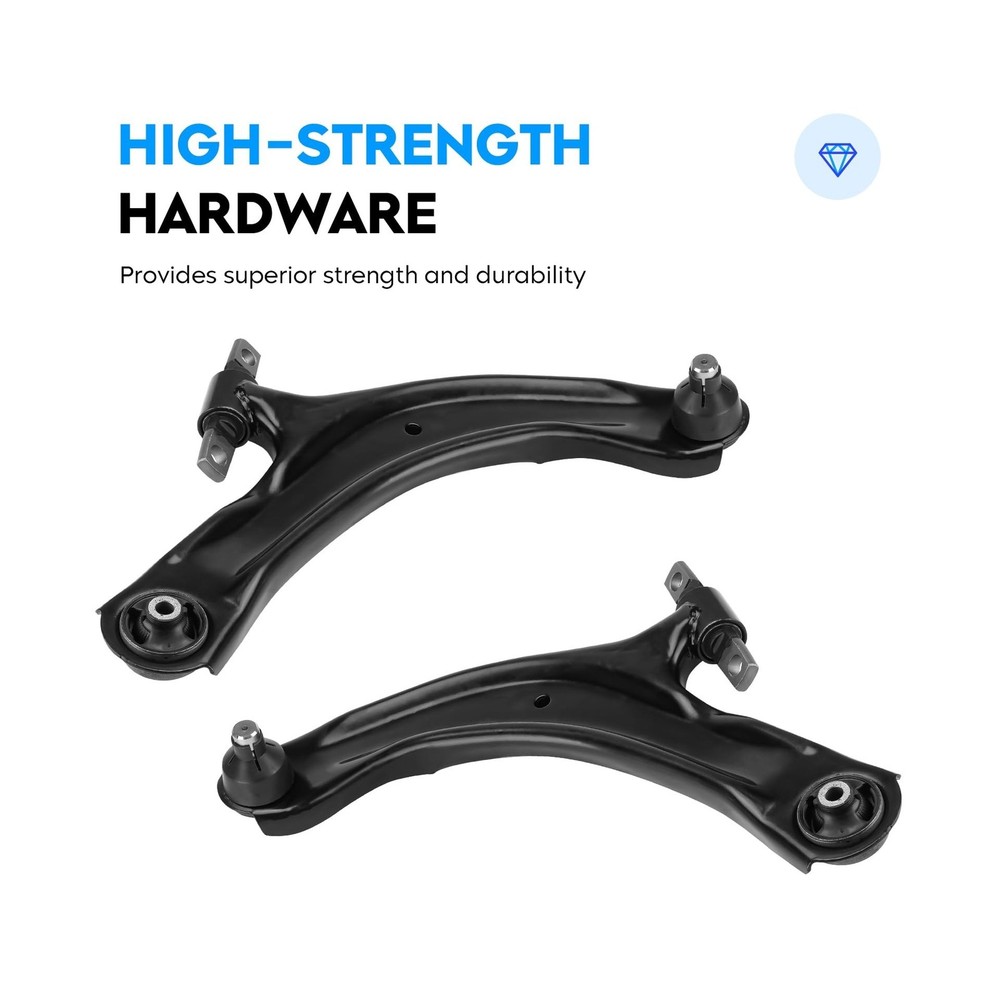 Front Lower Control Arm + End Link for Nissan Rogue 2008-2013 & Select 2014-2...