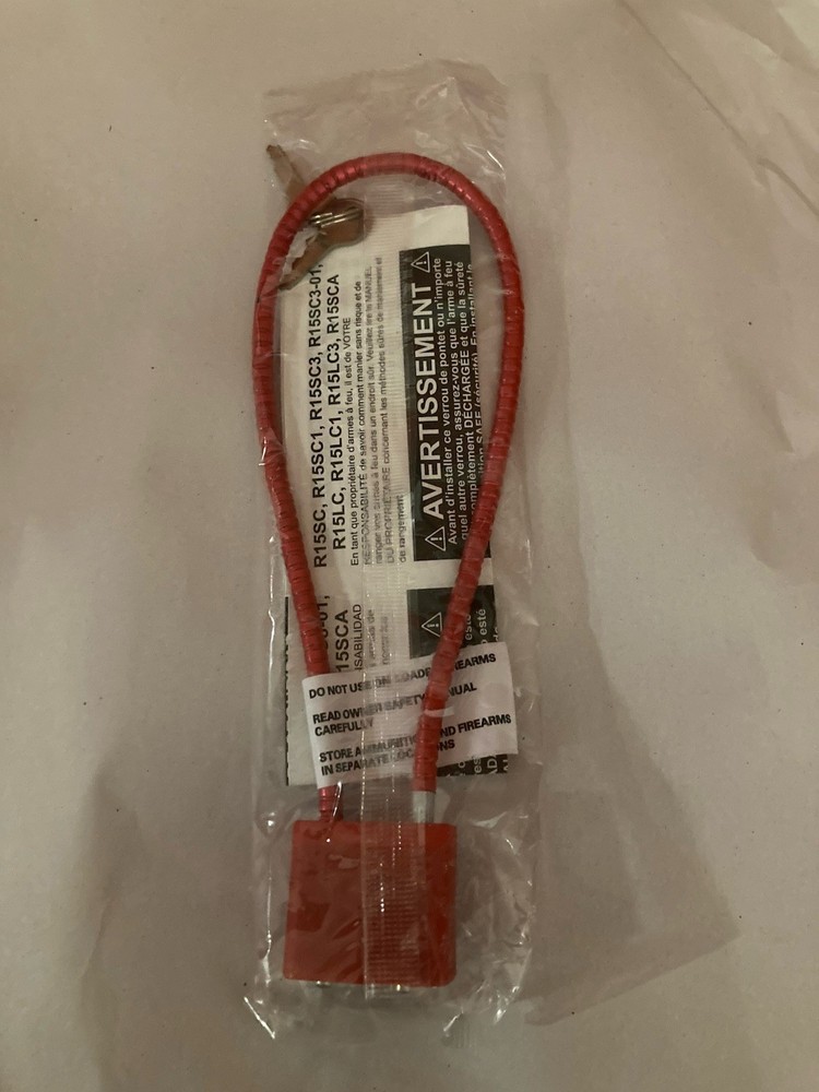OEM Cable Gun Lock w/ Keys (Assorted Color)