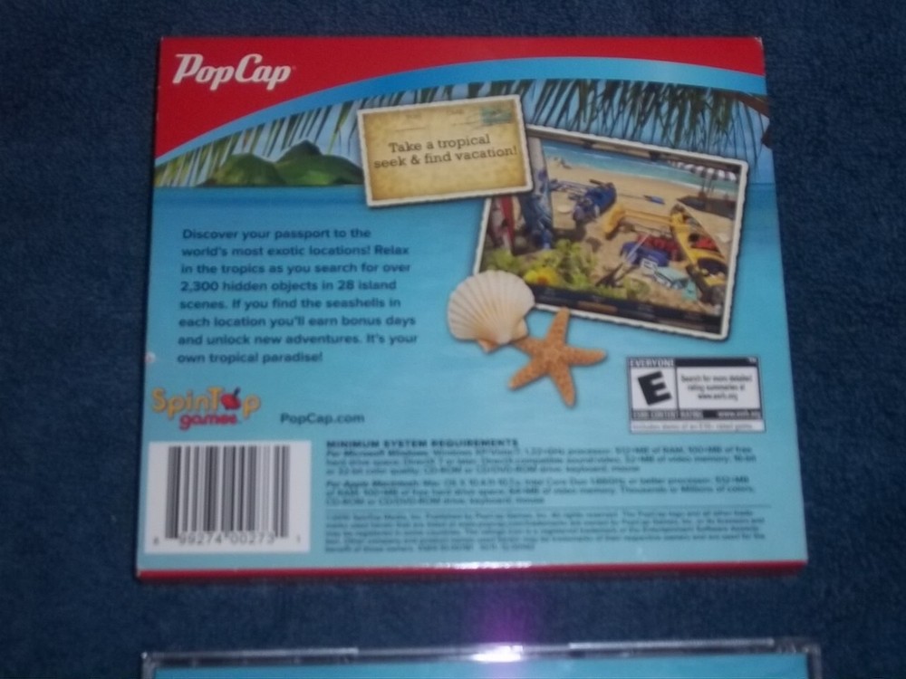 VACATION QUEST - THE HAWAIIAN ISLANDS CD-ROM SOFTWARE (PC/MAC, 2010)