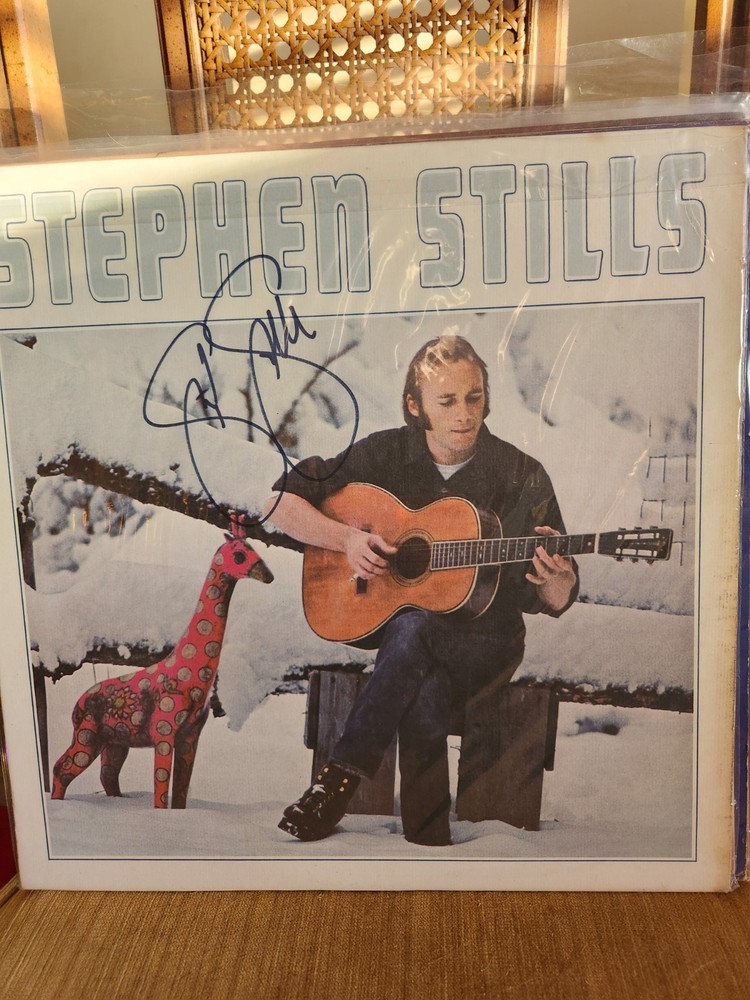 STEVEN STILLS LP SIGNED