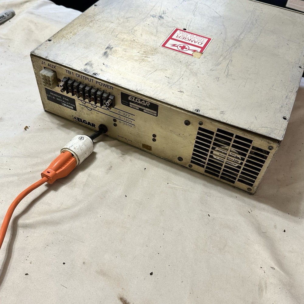 Elgar Corp Model 251B Series 400 Fixed Frequency Oscillator AC Power Source