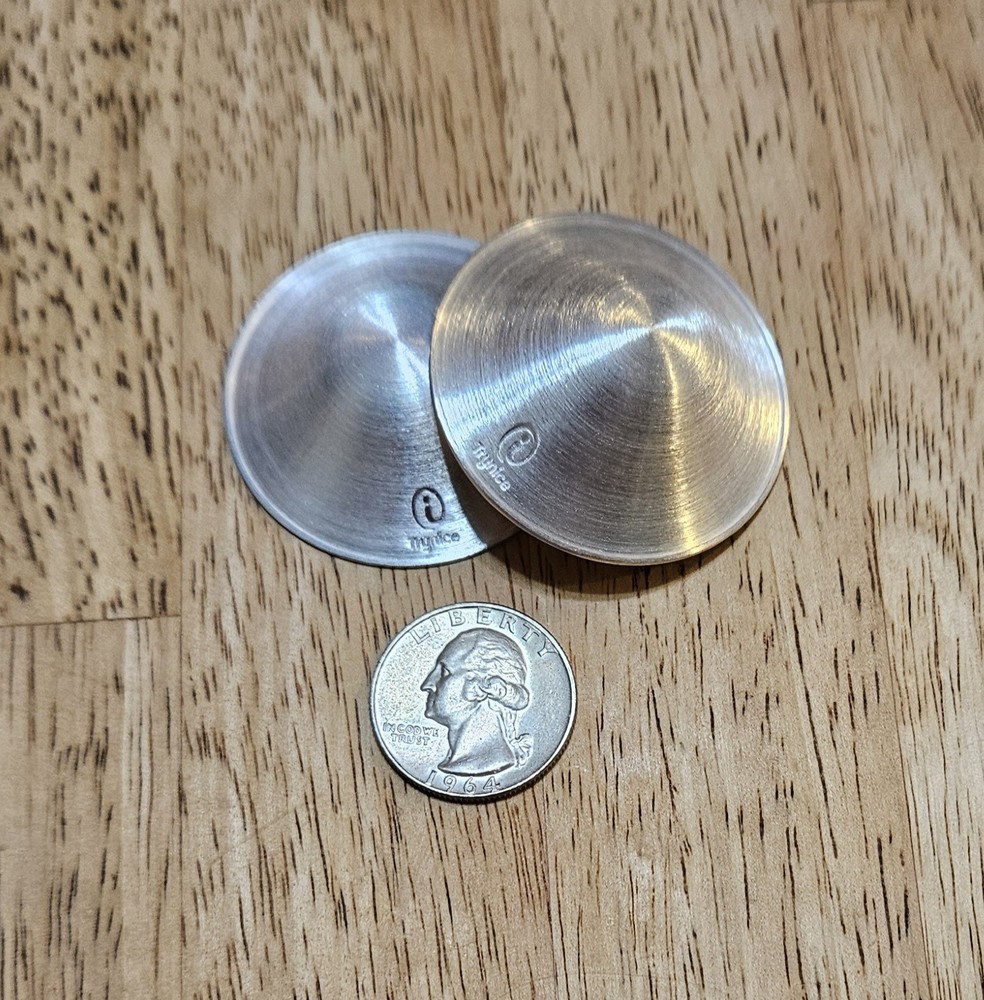 Trynice Silver Nursing Cups Breastfeeding Nipple Shields Pair New Sealed