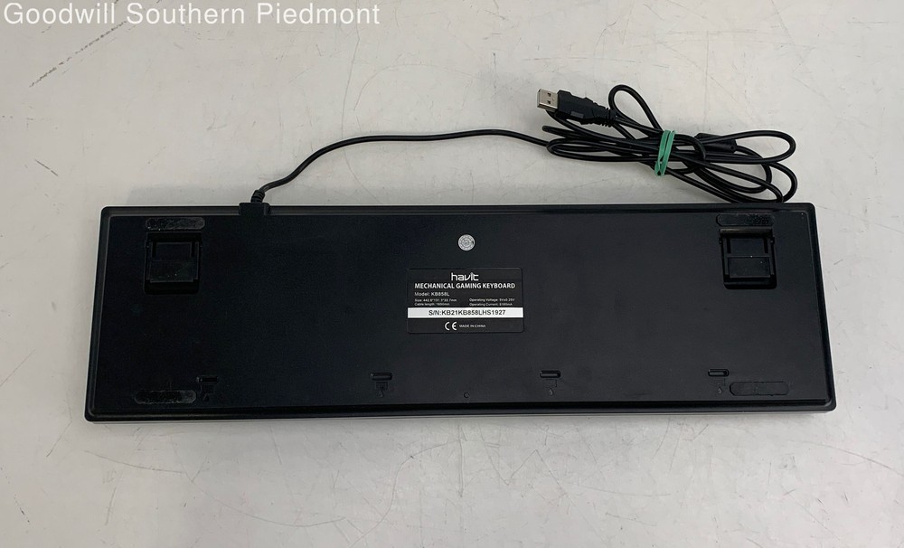 havit KB858L Wired USB Keyboard with Spanish Layout - Tested