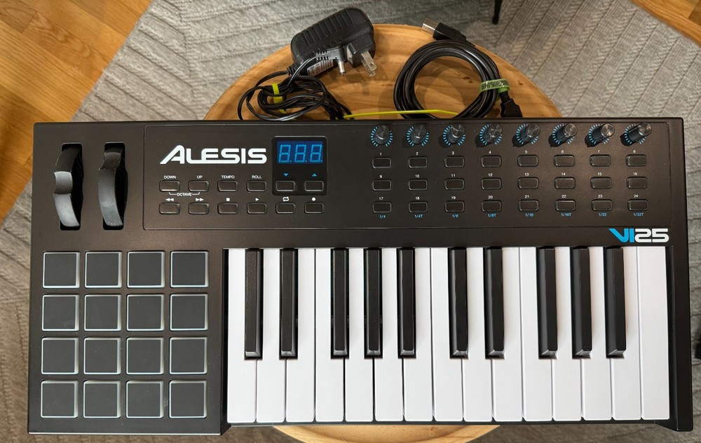 Alesis VI25 Advanced 25-Key USB Midi Keyboard Controller