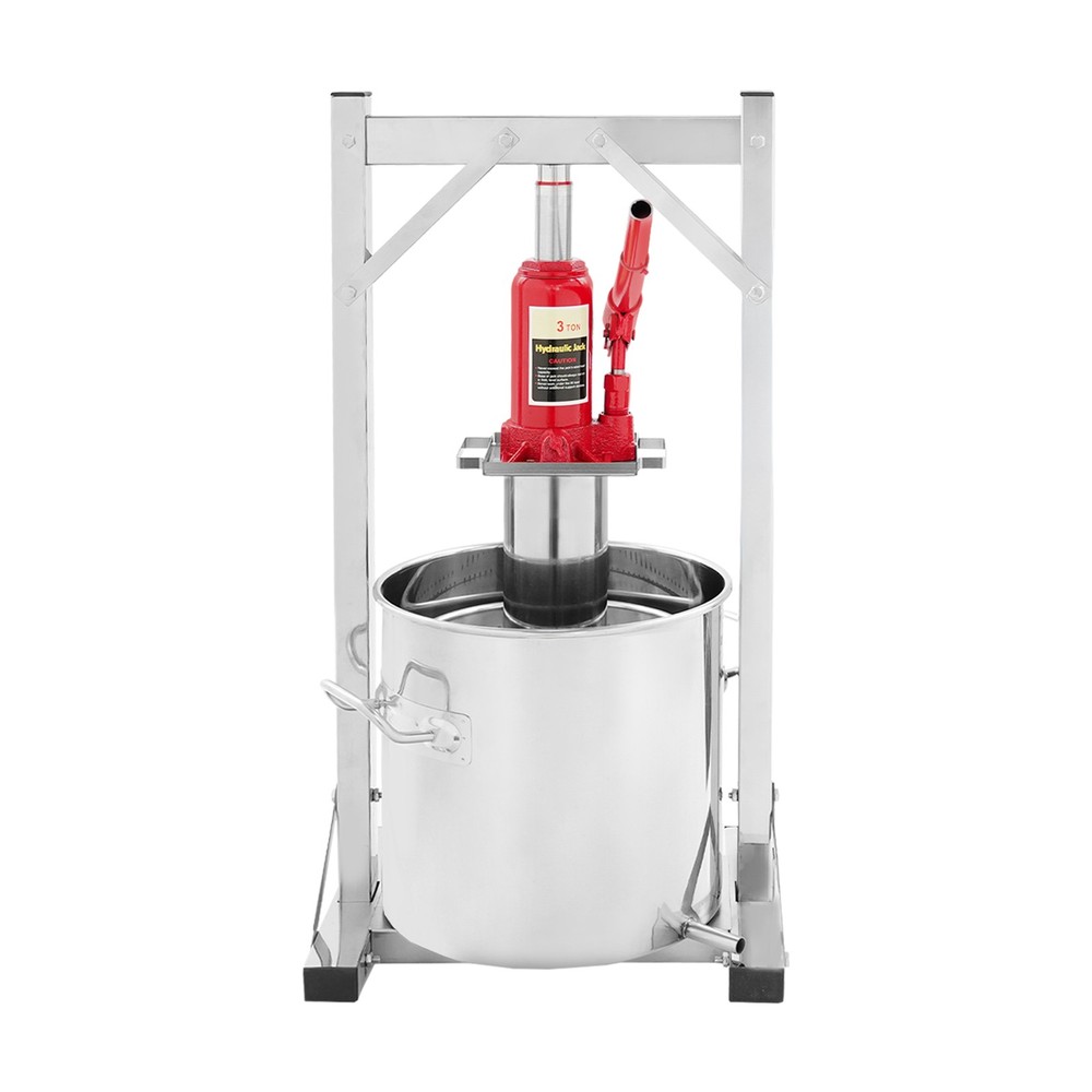 12L Manual Hydraulic Fruit Wine Press Jack Press Extractor Wine Press Machine