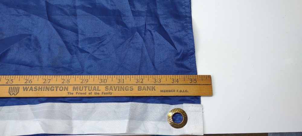 Indiana Flag 35x60 Blue Gold