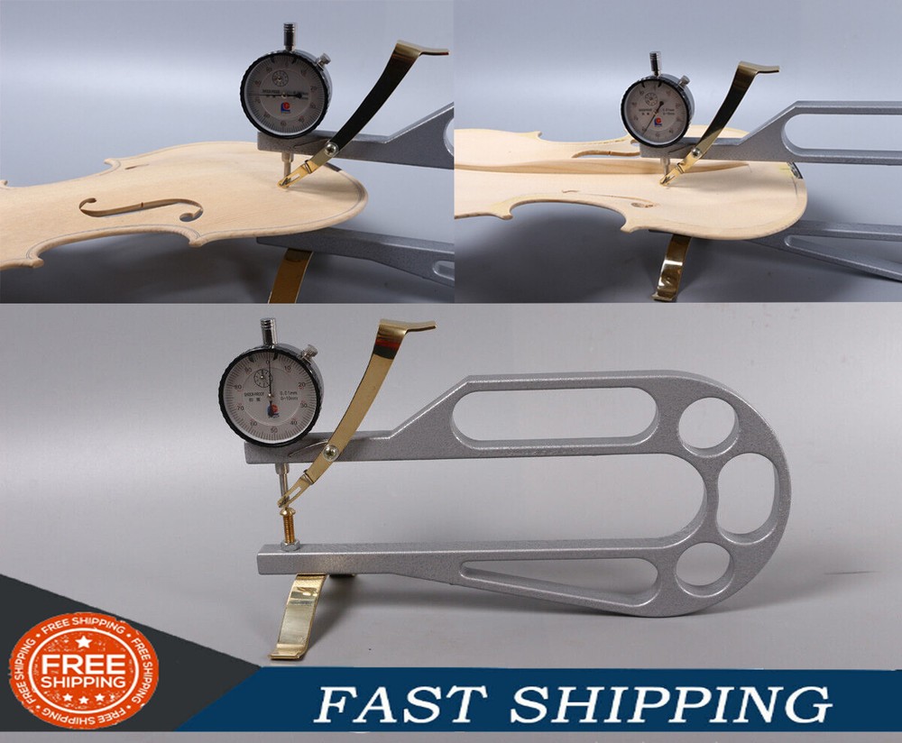 Violin Making Tool Dial Indicator Thickness Measurement Luthier Suppler US